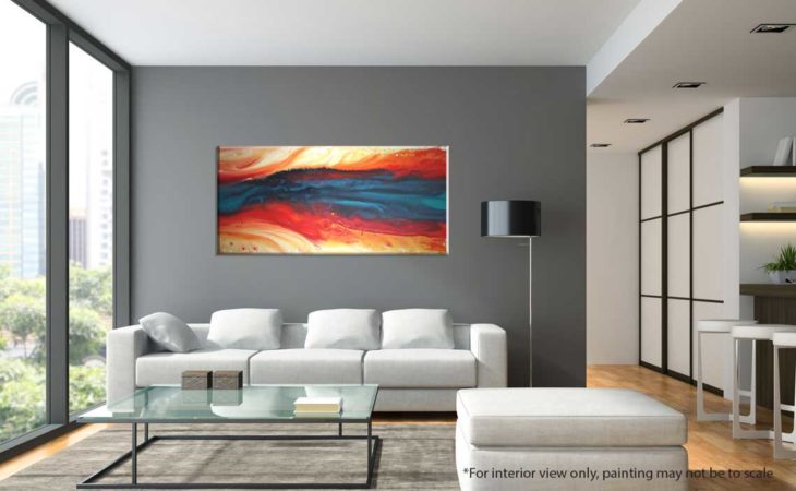 Vibrant-Swirl-Abstract-Painting-interior-view