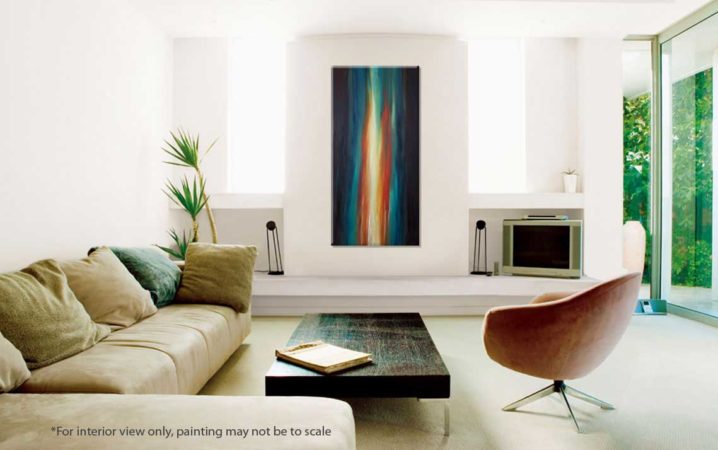 Illuminous-Flame-Abstract-Painting-interior-view