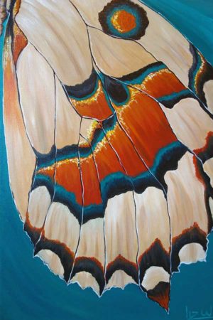 Landed-Butterfly-Wing-Painting-close-up-2