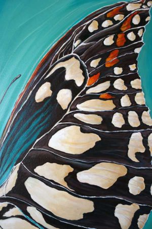 Landed-Butterfly-Wing-Painting-close-up