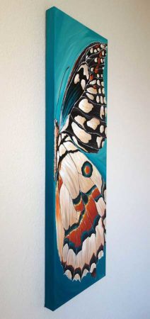 Landed-Butterfly-Wing-Painting-side-view