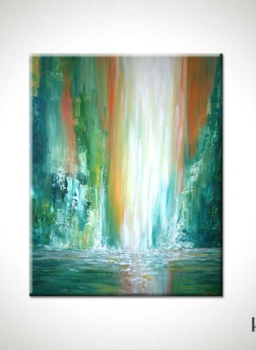 Maui-Falls-Waterfall-Painting