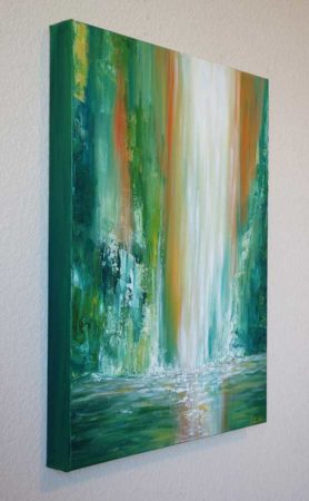 Maui-Falls-Waterfall-Painting-side