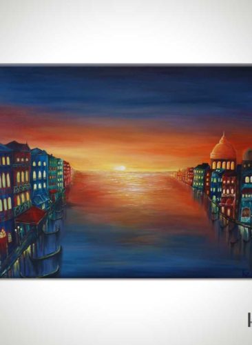Venice-Sunset-Painting