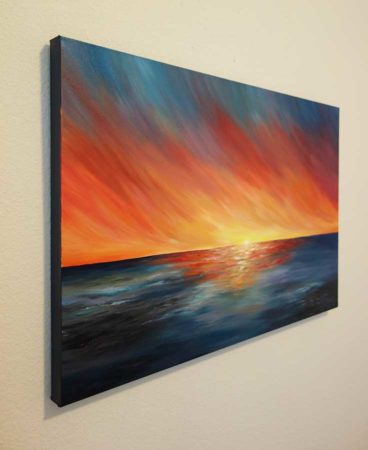 The-Edge-of-Sunset-Seascape-Painting-side