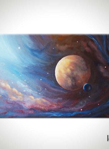 The-Unknown-Planet-Space-Painting