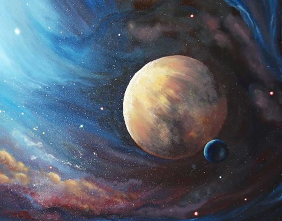 The-Unknown-Planet-Space-Painting-close-up