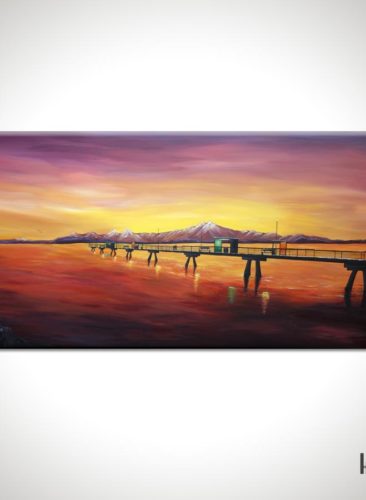 Edmonds Sea Painting-an-engagement-at-the-edmonds-pier-liz-w-seascape-painting