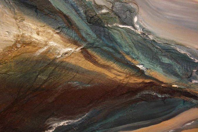 Through-Water-to-Earth-Abstract-Painting-close-up-3-Liz-W