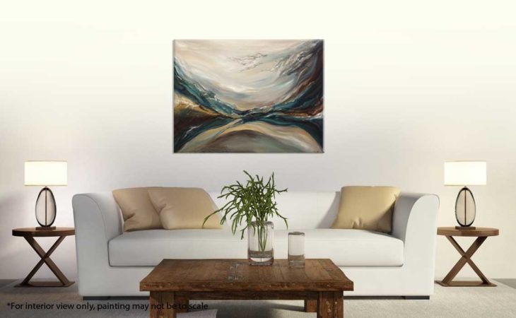 Through-Water-to-Earth-Abstract-Painting-interior-2-Liz-W