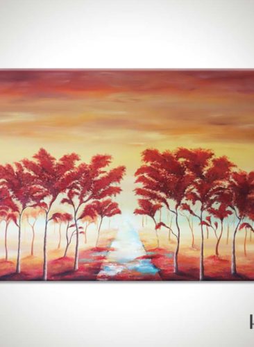 Landscape-Tree-Painting-Whispering-Path-Through-the-Trees-Liz-W-Landscape-Painting