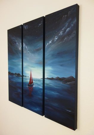 Twilight-Red-Sailboat-Painting-side