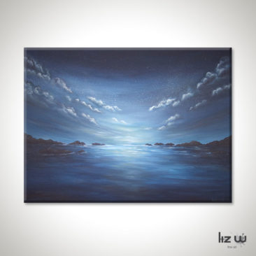 Evening-Ocean-Painting-Seascape-Liz-W