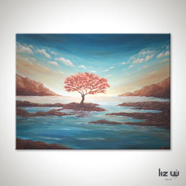 The-Copper-Tree-Painting-Seascape-Liz-W