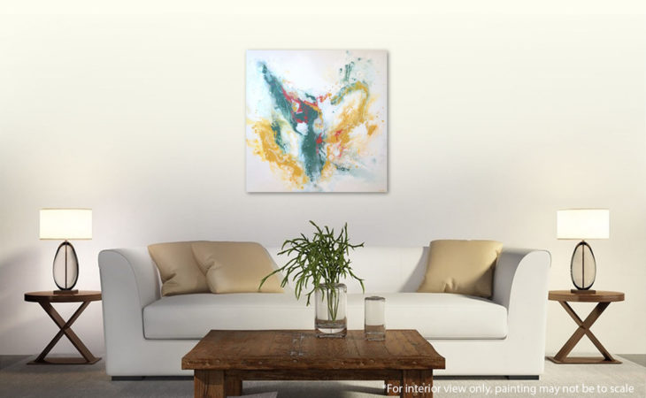 Spirit of the Southwest Abstract Painting Liz W